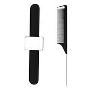 Peines de cola de rata con peine magnético antiestático para la muñeca