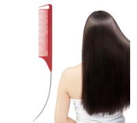 Peines de cola para peluquería, peine de cola de burla | Peine de dientes finos antiestáticos,Peine de peluquería, peine de separación, herramienta para el cabello para uso profesional y personal