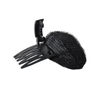 Peines de esponja de volumen para mujer, con clips, almohadillas para la base del pelo frontal con buen agarre | Peinetas para el pelo para uso diario