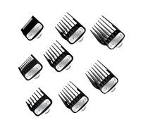 Peines De Guías De Corte De Cabello Profesionales Premium Clipper Guards Con Clip De Metal, Compatibles Con WAHL, La Mayoría De Las Cortadoras, 8 Piezas/10 Piezas(8 pc)
