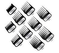 Peines De Guías De Corte De Cabello Profesionales Premium Clipper Guards Con Clip De Metal, Compatibles Con WAHL, La Mayoría De Las Cortadoras, 8 Piezas/10 Piezas(10 pc)