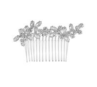 Peines de Horquilla Peineta de cristal for tocado de novia, peineta for el pelo de boda, peine insertable