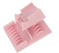 Peines de límite para cortaúñas de precisión | Accesorios para cortadora de pelo, guía de corte de pelo, estilo de peinado para el hogar, barbería, salón diario, color rosa