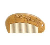 Peines de peinado Peine de madera maciza for el hogar, peine pequeño portátil, peine de dientes finos, peine for peinado, peine Retro Peine de pelo rizado