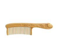 Peines de peinado Peine especial de pelo largo for mujer, peine for ducha de baño, peine rizador de madera maciza con mango Peine de pelo rizado