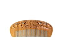 Peines de peinado Peine sin mango for el hogar, peine for champú de baño, peine de viaje de madera maciza, adecuado for todo tipo de cabello Peine de pelo rizado