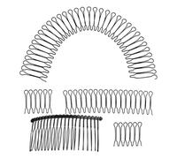 Peines de pelo de - U peines laterales elásticos con broches | Herramienta decorativa de estilo querido | Accesorios para el cabello sostenibles para mujeres y niñas | Perfecto para peinados