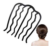 Peines de pelo en forma de U para mujer - Accesorio para peine lateral | Herramienta de peinado French Twist, Peines de boda, accesorios de metal fino, novia, fiesta, pieza femenina elegante