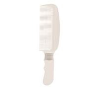 Peines de pelo para hombres, diseño ergonómico, resistencia a la corrosión, herramientas de peluquería portátiles, peine de dientes finos, peine de barbero, material ABS 23x5.8cm (Beige)