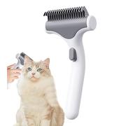 Peines de Perros para Desenredar Nudos Peine Desenredador Para Aseo De | Cepillo Antienredos para Perros y Gatos para Mascotas de Pelo Corto y Largo en el Hogar