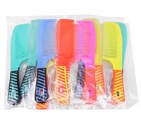 Peines desechables a granel envueltos individualmente, peines anchos resistentes para mujeres y hombres, peines de mango largo para personas sin hogar, hotel, Air Bnb, refugio, hogar de ancianos, iglesia benéfica (paquete de 50 coloridos)