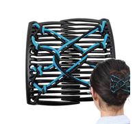 Peines elásticos para el cabello, peines mágicos retro para peinar, peine mágico vintage, peines elásticos para el cabello para un fácil peinado, peine elástico para uso diario para moño, cola de