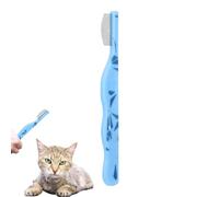 Peines Grooming Comb, antideslizante Dog Brush, 0,2 in Portable Cat Comb for Matting, Pet Massaging Tool for Long Shorts Haired Dogs, Ideal para el cuidado de la del cuidado del niño eficiente