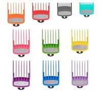 Peines Guía Cortapelos para Gamma Più Boosted Clipper GP601M | Múltiples longitudes de corte; dientes redondeados anti-irritación; montaje rápido con clip; compactos y ligeros