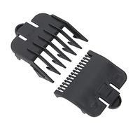 Peines Guía Para Cortapelos, Protectores Para Cortapelos Control De Guías De Corte Longitud Para Peluquería(negro)