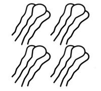 Peines Laterales,4 PCS Pinzas para Cabello en Forma de U Peine Lateral del Pelo del Metal Peine de Diapositivas para Mujeres y Niñas