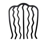 Peines laterales para el cabello, envolturas de pelo en forma de U, peines de diseño clásico, pinza de horquilla vintage antideslizante, accesorio para el cabello duradero y elegante para mujeres