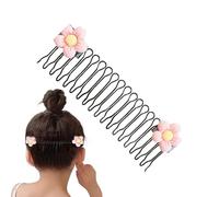 Peines Laterales Para El Cabello,Pasadores De Flores Para El Cabello,Peines de Lado Antideslizantes | Para Chicas Desplazamiento Diario Reuniones Viajes Camping Y Vacaciones