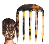 Peines laterales para mujer, peine lateral francés | Accesorio clásico para peineta - Juego de peines laterales para el cabello francés vintage, peine giratorio, accesorios para mujeres