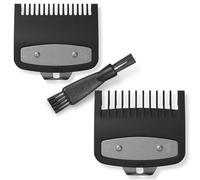 Peines Maquina Cortar Pelo Set x2 (1.5mm + 3mm) compatible con las Cortadoras Pelo Wahl Set Peines de Peluqueria Profesional Peines Barberia Peluqueria Profesional Accesorios Repuestos + 1x Cepillo