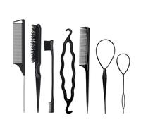 Peines Para Desenredar De 3 Piezas, Retorcidos Para El Cabello De 4 Piezas, Peines Para El Cabello, Juegos De Cepillos Para El Cabello, Peines Para La Cola