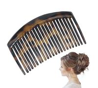 Peines Para El Lado Del Cabello Peine De Torsión Francés Con 23 Púas Y | Cepillo Decorativo De Pelo Para Mujeres Niñas Novia Boda Eventos Formales Festival Desplazamiento