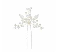 Peines para el Pelo de Novia, Bonito peine para el pelo con pinza para el pelo para niñas, peine con flores, accesorios para el cabello, peines laterales para el pelo Boda Fiesta Velada