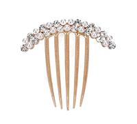 Peines para el Pelo de Novia, Peine Lateral Para El Cabello De Aleación, Joyería Nupcial, Peine Para El Cabello, Peine Para El Cabello De Boda, Perla De Cristal Boda Fiesta Velada(C)