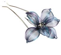 Peines para el Pelo de Novia, Peinetas De Pelo Laterales Con Diamantes De Imitación, Pinzas Para El Pelo Con Flores, Peine En Forma De U, Pinzas Para El Pelo, Peines, Accesorios Para El Cabello Boda F