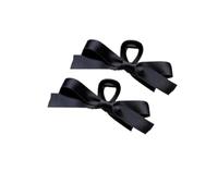Peines para el Pelo de Novia, Pinzas Para El Cabello Con Lazo Negro Para Mujer, Antideslizantes, Adecuadas Para Accesorios Para El Cabello Grueso Y Fino Boda Fiesta Velada(2pcs)
