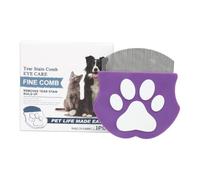 Peines para gatos de vivienda, cepillo de seguridad de acero inoxidable | Cepillo desenredante para gatos para el hogar, veterinario, spa, uso al aire libre, cepillado diario, pelo largo, pelo corto