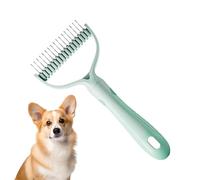 Peines para perros para aseo, cepillo para gatos para pérdidas | Cepillo de pelo de perro portátil cepillo de pelo de perro, cepillo de pérdida de perro, peine ergonómico para mascotas