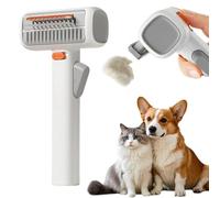 Peines Para Perros Y Gatos, 2-In-1 Pet Self-Detangling & Grooming Comb, Professional Deshedding Tool for Dogs & Cats, Dual-Mode Dog Deshedding Brush