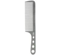 Peines profesionales de acero al carbono para peluquería y peluquería con dientes finos para peluquería y peine de metal