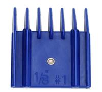 Peines profesionales de corte para cortapelos de animales, estilo A5, 76926-900, compatible con Oster Classic 76 A5 Andis AG BG Wahl KM Pet Groomers (azul marino, #1-3 mm)