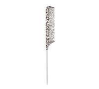Peines traseros largos de acero para peluqueros de peluquería de metal para mujeres y niñas desenredar peines de despedida