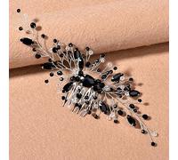 Peineta hecha a mano con diamantes de imitación para mujer, diadema, Tiara, accesorios para el cabello, adornos para la cabeza de boda nupcial, tocado, Clip para el cabello, estilo 8