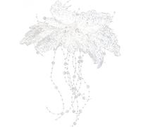Peinetas Para El Pelo Peine Lateral Para El Pelo Con Borlas De Cristal Para Mujer, Accesorio Para El Pelo De Boda Con Lentejuelas De Encaje Hecho A Mano, Peine Con Pinza Para El Pelo Para Novia Acceso