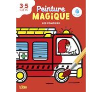 Peinture magique à l'eau - Les pompiers