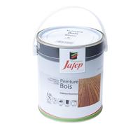 Peintures Jafep 035301432 Peinture Bois, Blanc, 2.5 l