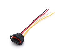 PEIUOK Conector de sensor de flujo de aire masivo de 4 pines, cableado MAF, arnés de cable 04010076