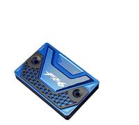 PEIWUparts para Yamaha FZ6 FZ-6 FZ 6 ZF6N FZ6R FAZER Tapa De Llenado De Aceite De Motocicleta Cubierta De Depósito De Líquido De Frenos Delanteros(Color:A Blue)