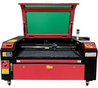 PEIXU 100W Máquina de Grabado Láser CO2 900x600mm Corte Láser Alta Precisión Máquina de Grabado 0-800mm/s Compatible Lightburn Software Aplicable a Tallar Cortar Mármol Cuero Tejidos Madera