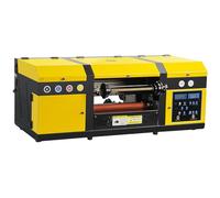 PEIXU Impresora A3 UV-DTF,Impresora 2 en 1 A3 UV DTF,Impresora de Etiqueta de Cristal A3UV,Doble Aspersor,Cabeza de Impresión XP600,Precisión de Impresión 8Pass/12Pass