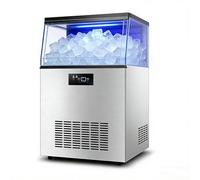 PEIXU Máquina para Hacer Hielo Comercial e Industrial 60KG/24H, Panel LCD Inteligente, Ideal para Uso Profesional en Cafeterías, Bares y Hoteles