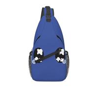 peiyeety Bolso bandolera con diseño de ojos negros y lágrimas tristes, bandolera ajustable, mochila deportiva para gimnasio, bolso de hombro, mochila informal de viaje y ciclismo en diagonal.