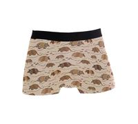peiyeety Calzoncillos bóxer Desert Armadillo para Hombre
