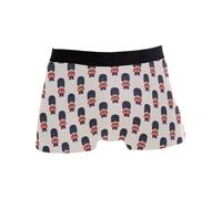 peiyeety Calzoncillos bóxer para Hombre con Bonito Estampado de la Guardia Real del Reino Unido