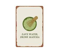 peiyeety Divertido cartel metálico con la frase Ten el día que te mereces. Póster decorativo para pared, ideal para habitaciones, oficinas, cafeterías o bares. Medidas: 8x12 pulgadas.