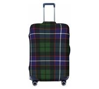 peiyeety Funda de Equipaje a Cuadros del Clan Galbraith, Lavable, elástica y de Moda, Extragrande.
